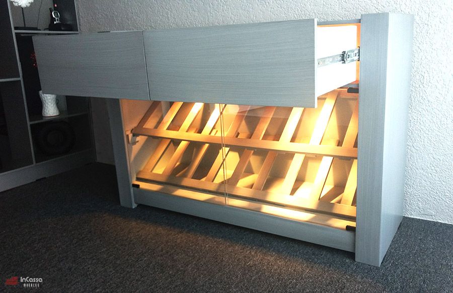 InCassa Muebles Edomex mueblería CDMX Bufetero con Luz Modelo DAKOTA 4