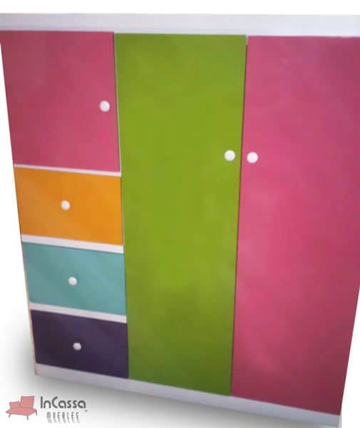 InCassa Muebles Edomex mueblería CDMX Guardarropa Infantil Modelo DANNA 4