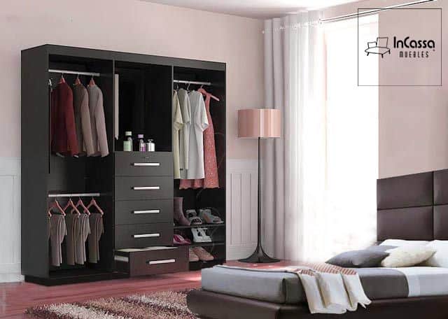 InCassa Muebles Edomex mueblería CDMX Clóset Modelo DINAMARCA 1