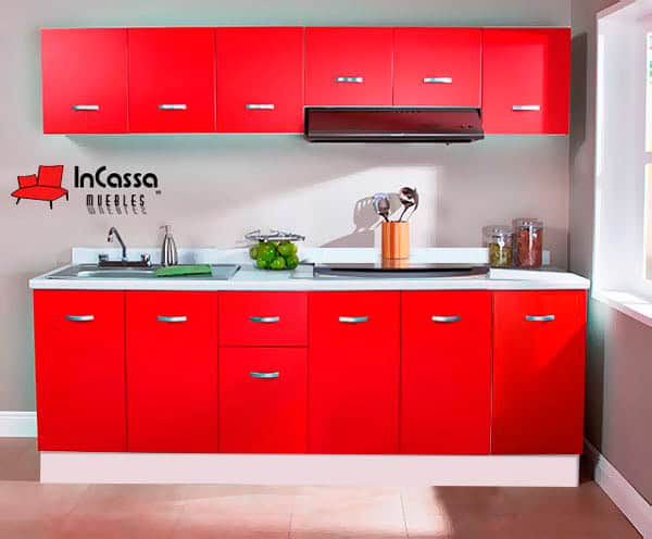InCassa Muebles Edomex mueblería CDMX Cocina integral DURBAN 2.40m diseñada para PARRILLA 1