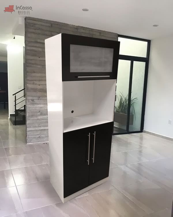 InCassa Muebles Edomex mueblería CDMX Alacena para Microondas Modelo EDMONTON 2