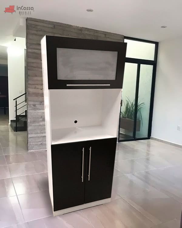 InCassa Muebles Edomex mueblería CDMX Alacena para Microondas Modelo EDMONTON 1