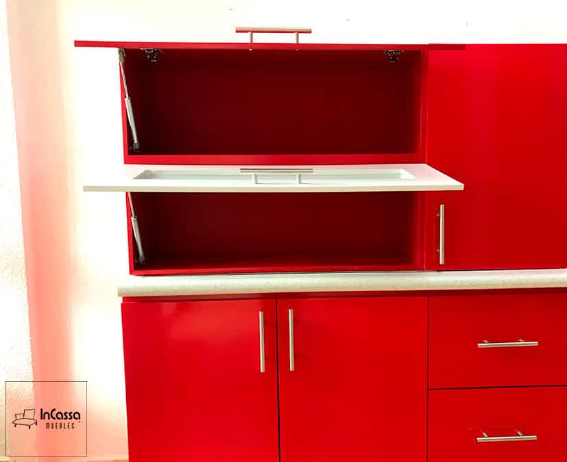 InCassa Muebles Edomex mueblería CDMX Cocina integral FINLANDIA 2.40m diseñada para PARRILLA 4