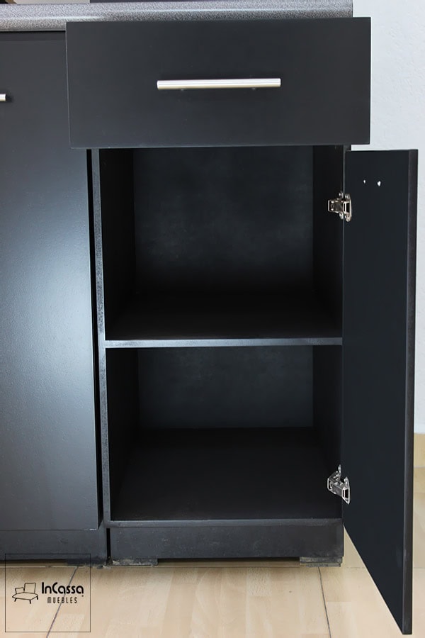 InCassa Muebles Edomex mueblería CDMX Cocina integral ÁFRICA 2.10m diseñada para PARRILLA 6