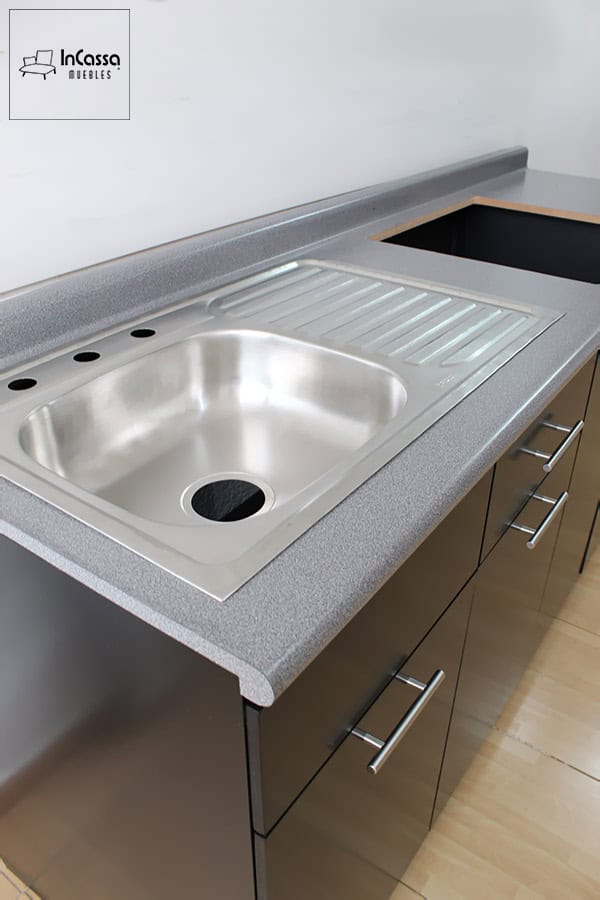 InCassa Muebles Edomex mueblería CDMX Cocina integral ÁFRICA 2.10m diseñada para PARRILLA 5