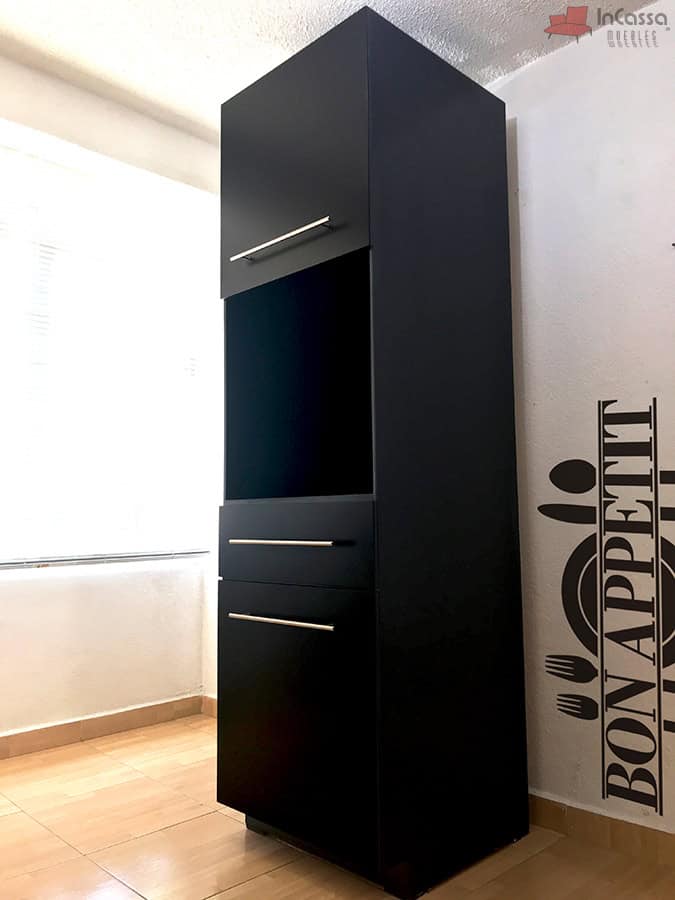 InCassa Muebles Edomex mueblería CDMX Alacena para Microondas Modelo ÁFRICA 3