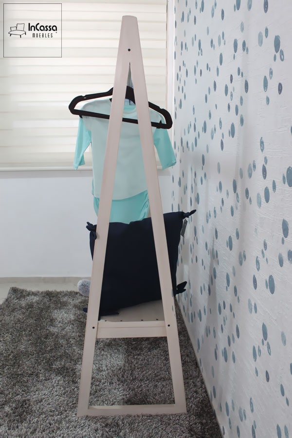 InCassa Muebles Edomex mueblería CDMX Perchero Nórdico Infantil Modelo GAEL 3
