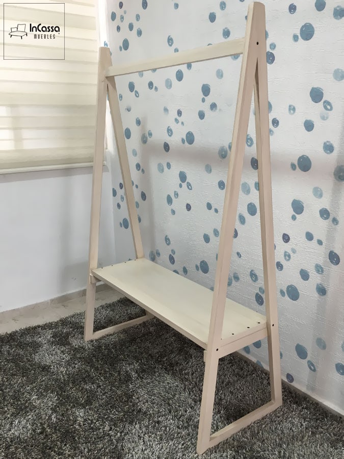 InCassa Muebles Edomex mueblería CDMX Perchero Nórdico Infantil Modelo GAEL 7