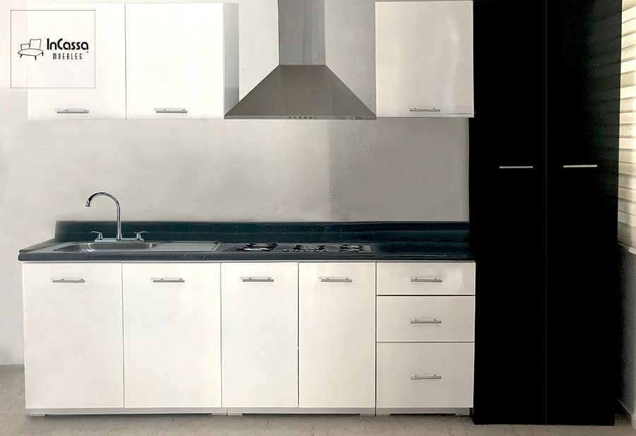 InCassa Muebles Edomex mueblería CDMX Cocina integral GUYANA 2.30m diseñada para PARRILLA 1