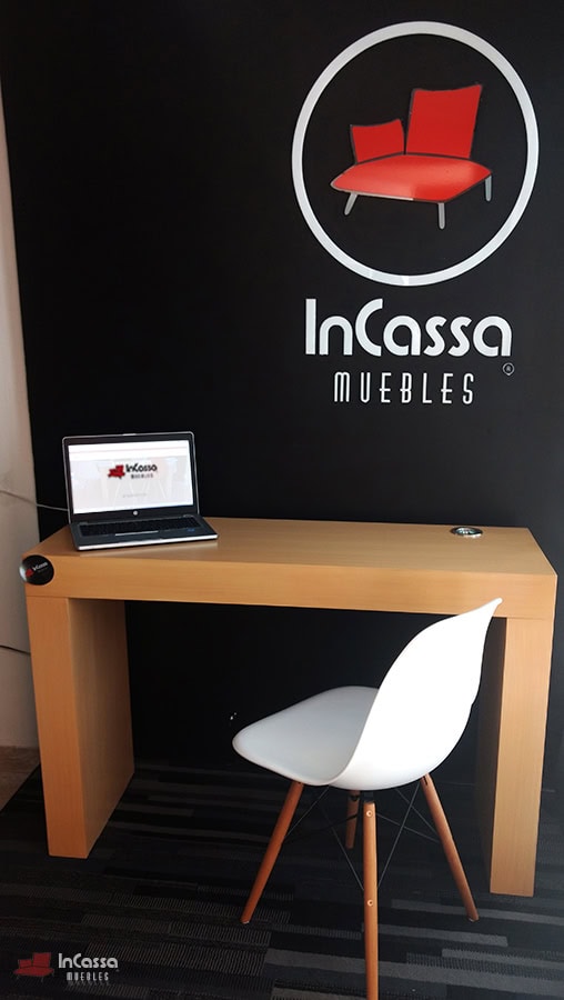 InCassa Muebles Edomex mueblería CDMX Escritorio con Lámpara y Silla Modelo JEFFERSON 4