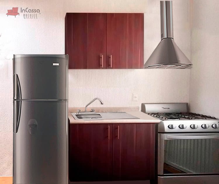InCassa Muebles Edomex mueblería CDMX Cocina integral JERUSALEN 1.80m diseñada para ESTUFA 1