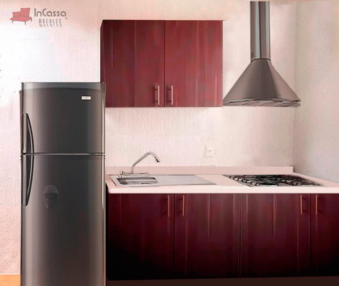 InCassa Muebles Edomex mueblería CDMX Cocina integral JERUSALEN 1.80m diseñada para PARRILLA 1