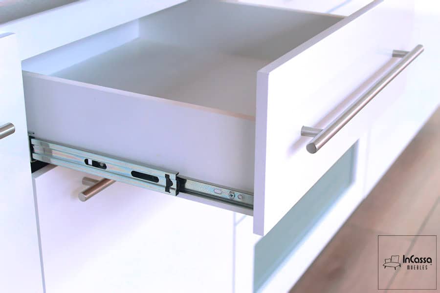 InCassa Muebles Edomex mueblería CDMX Cocina integral KALAHARI 2.80m diseñada para PARRILLA 4