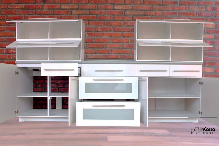 InCassa Muebles Edomex mueblería CDMX Cocina integral KALAHARI 2.80m diseñada para PARRILLA 2