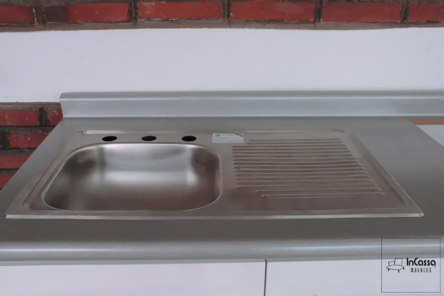 InCassa Muebles Edomex mueblería CDMX Cocina integral KALAHARI 2.80m diseñada para PARRILLA 8