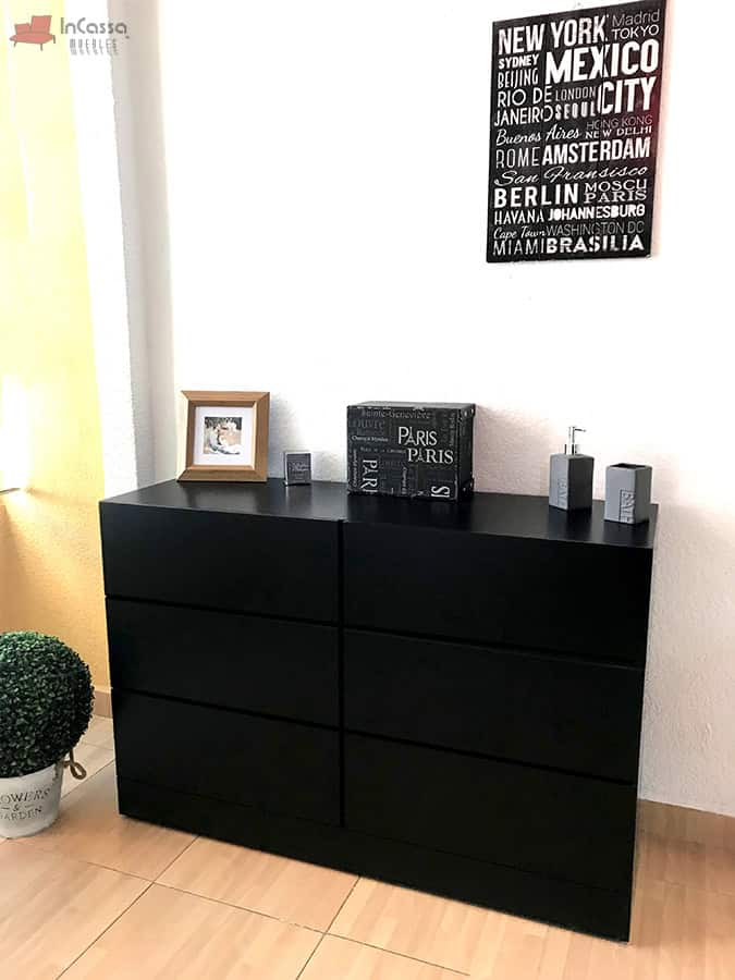 InCassa Muebles Edomex mueblería CDMX Tocador Modelo KENDALL 5