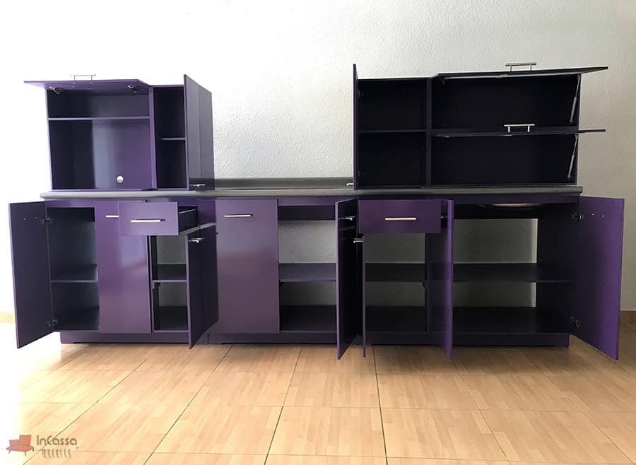 InCassa Muebles Edomex mueblería CDMX Cocina integral LESOTO 3m diseñada para PARRILLA 2