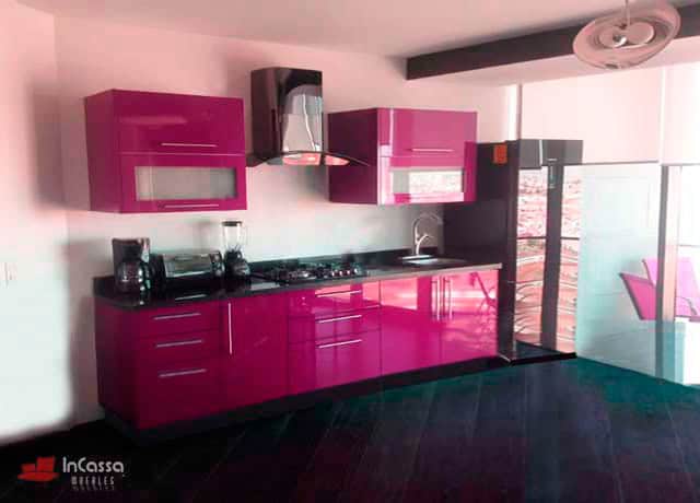 InCassa Muebles Edomex mueblería CDMX Cocina integral LIVERPOOL 2.90m diseñada para PARRILLA 1