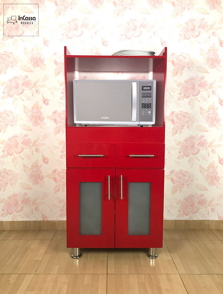 InCassa Muebles Edomex mueblería CDMX Alacena para Microondas Modelo LOGROÑO 1