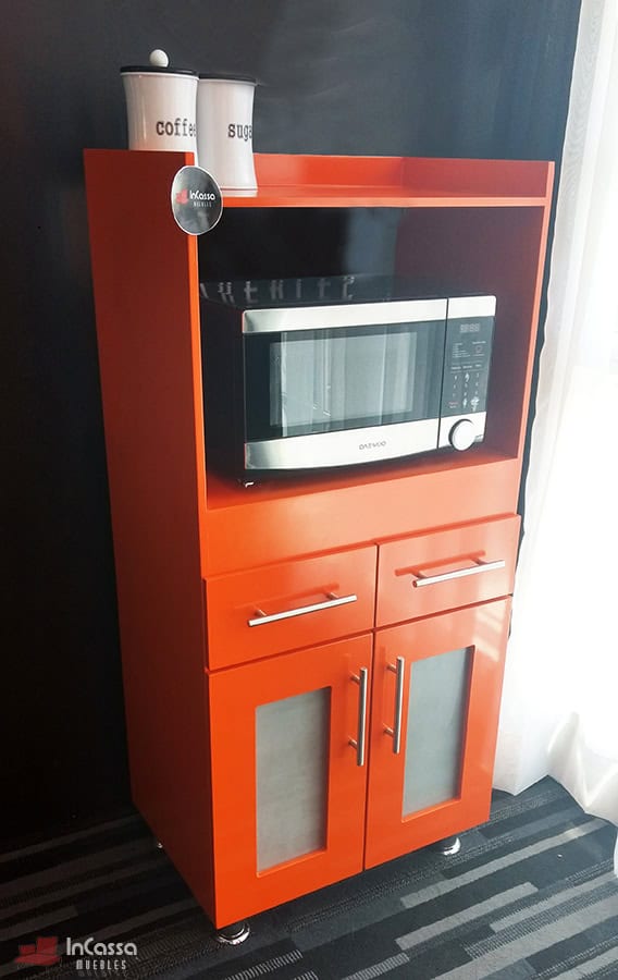 InCassa Muebles Edomex mueblería CDMX Alacena para Microondas Modelo LOGROÑO 6