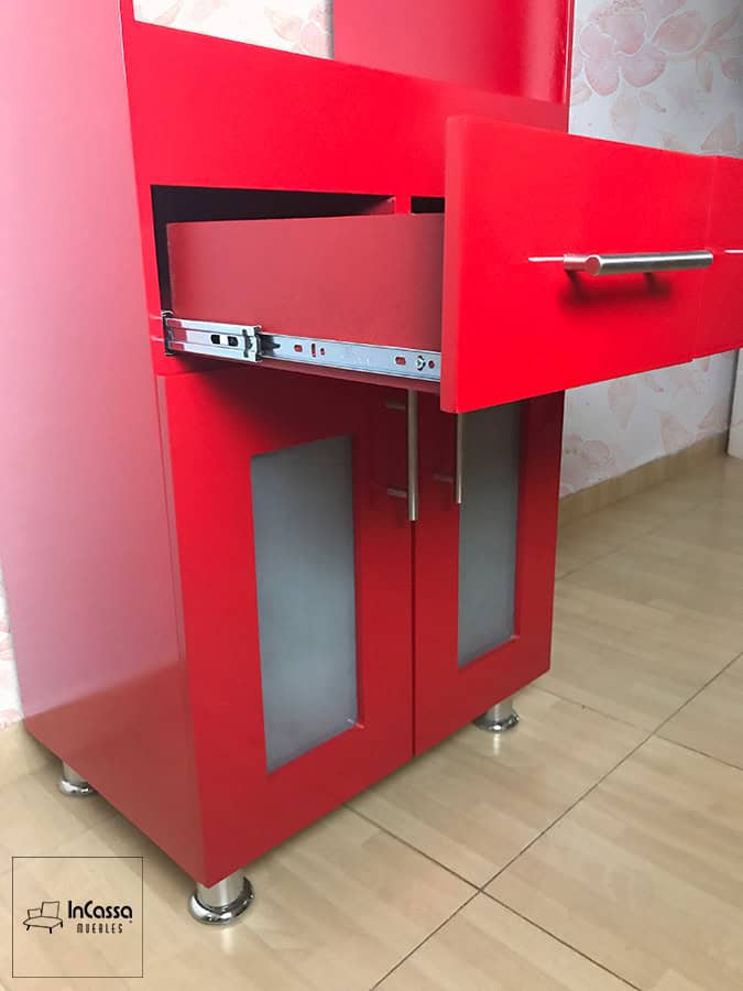 InCassa Muebles Edomex mueblería CDMX Alacena para Microondas Modelo LOGROÑO 4