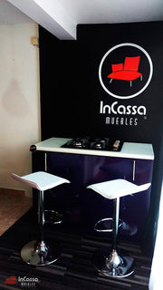 InCassa Muebles Edomex mueblería CDMX Isla para Parrilla con Bancos Modelo Lombardia Urbino 1