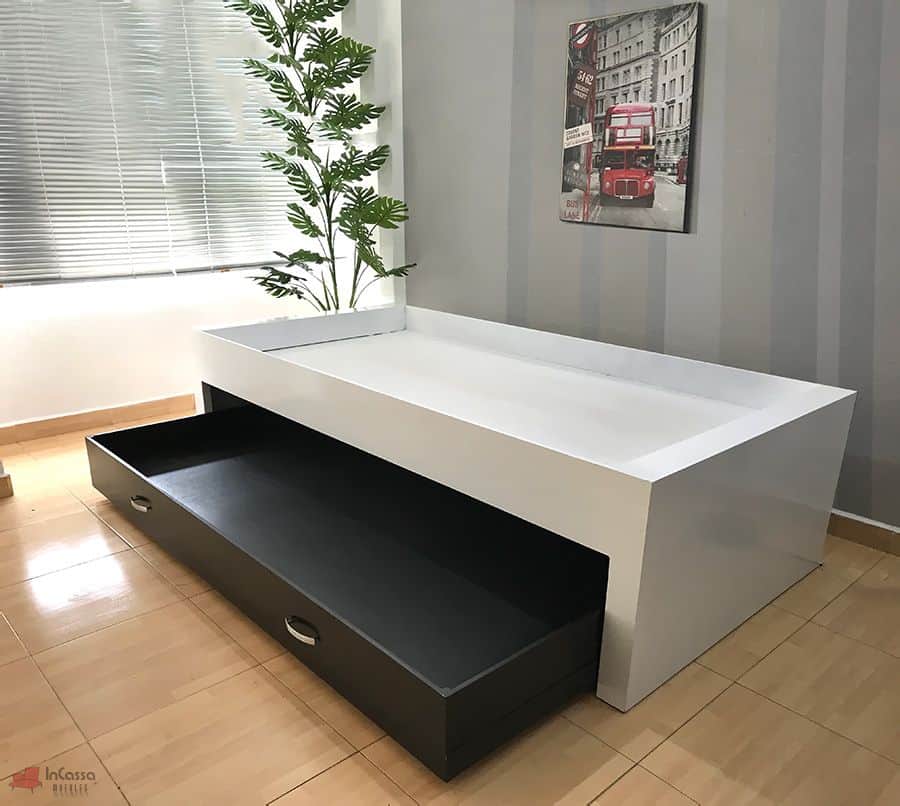 InCassa Muebles Edomex mueblería CDMX Base de Cama Modelo LUANDA 1