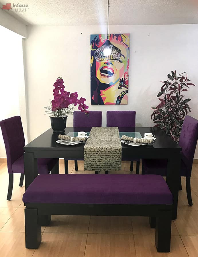 InCassa Muebles Edomex mueblería CDMX Comedor Minimalista Modelo MAFRA 1