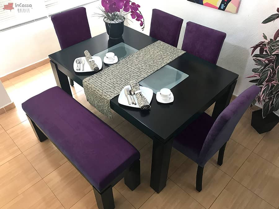 InCassa Muebles Edomex mueblería CDMX Comedor Minimalista Modelo MAFRA 3