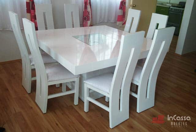 InCassa Muebles Edomex mueblería CDMX Antecomedor Modelo MALTA 8