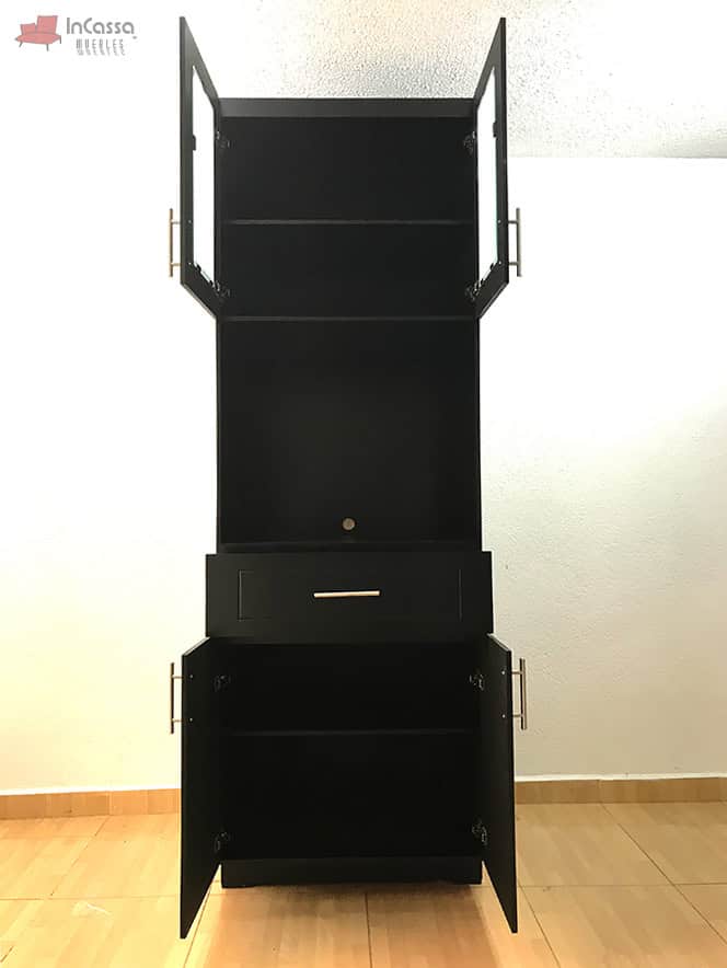 InCassa Muebles Edomex mueblería CDMX Porta Microondas Modelo MCALLEN 2