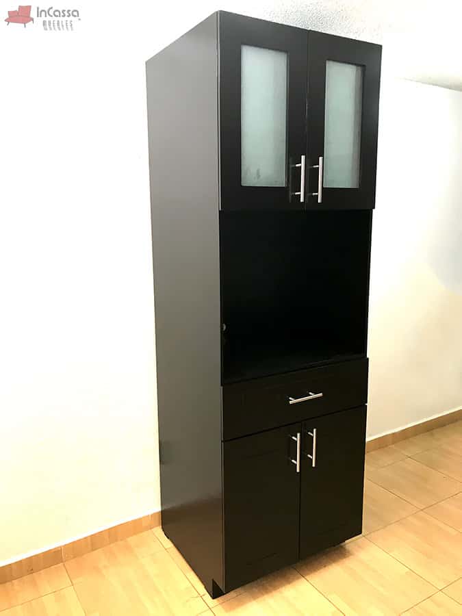 InCassa Muebles Edomex mueblería CDMX Porta Microondas Modelo MCALLEN 3