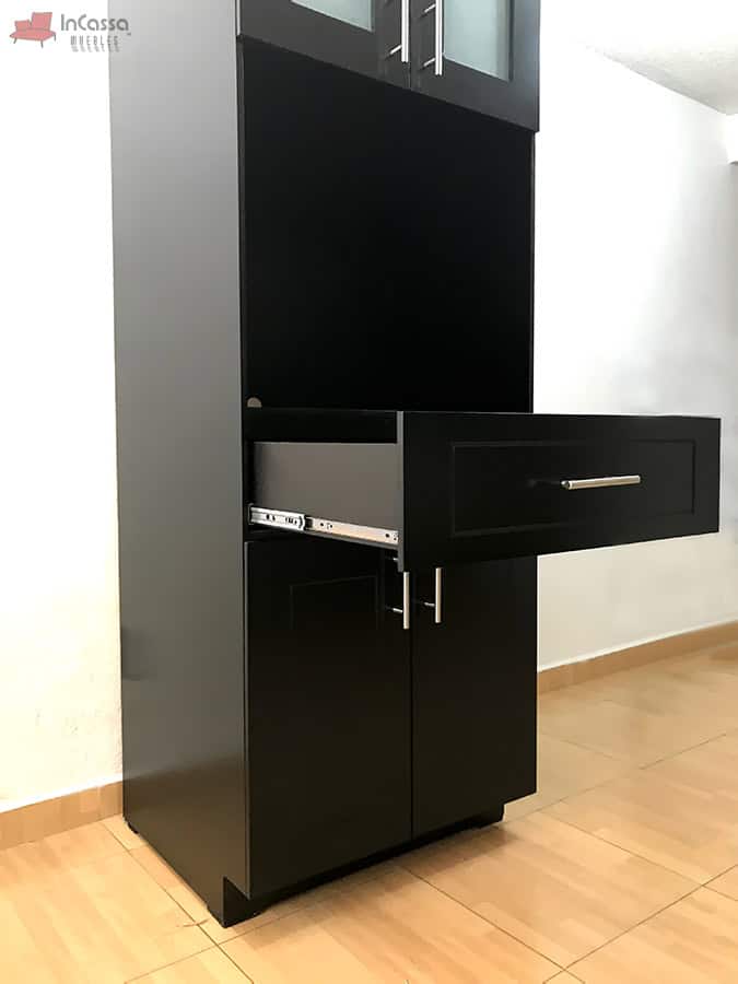 InCassa Muebles Edomex mueblería CDMX Porta Microondas Modelo MCALLEN 4