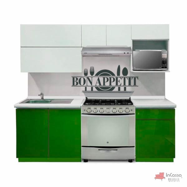 InCassa Muebles Edomex mueblería CDMX Cocina integral NIGERIA 2.40m diseñada para ESTUFA 1