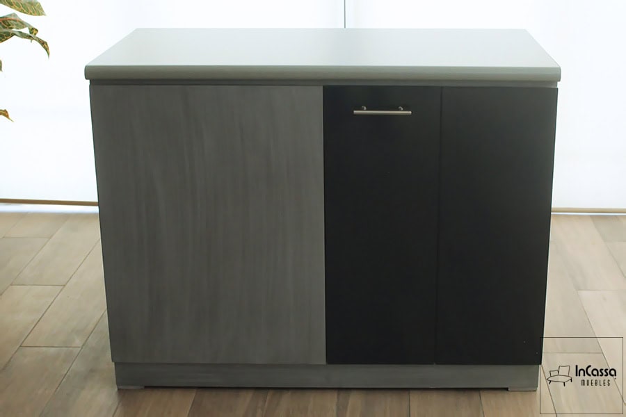 InCassa Muebles Edomex mueblería CDMX Isla Minimalista para Cocina Modelo BALI 7