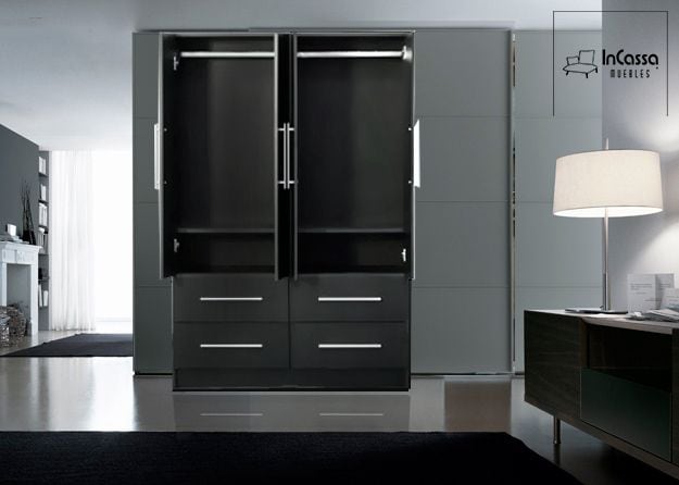 InCassa Muebles Edomex mueblería CDMX Clóset Modelo POMPEYA 2