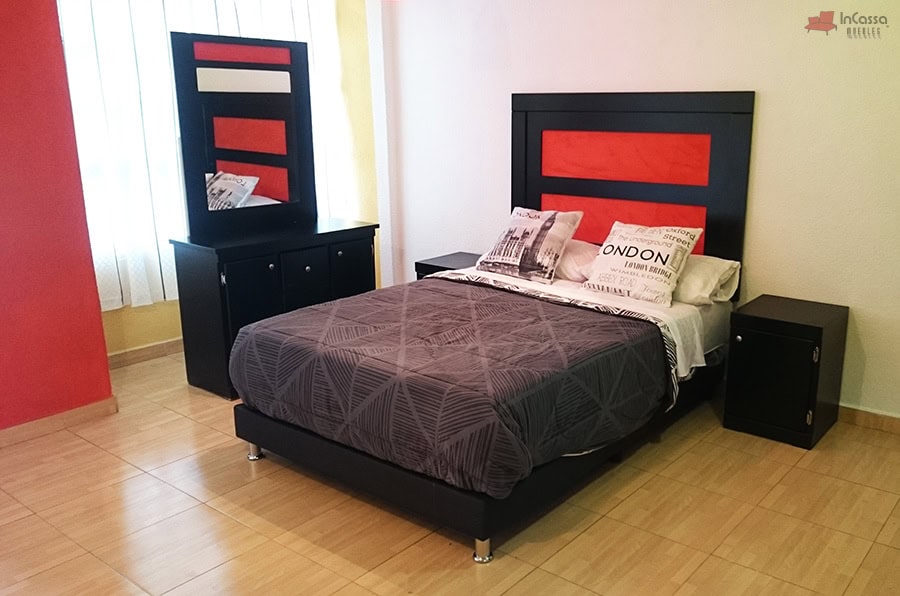 InCassa Muebles Edomex mueblería CDMX Recámara Modelo RAVENA 1