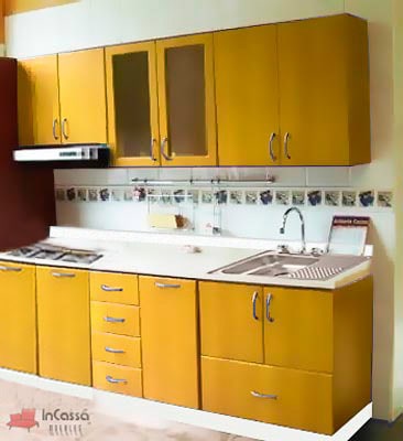 InCassa Muebles Edomex mueblería CDMX Cocina integral SAHARA 2.50m diseñada para PARRILLA 1