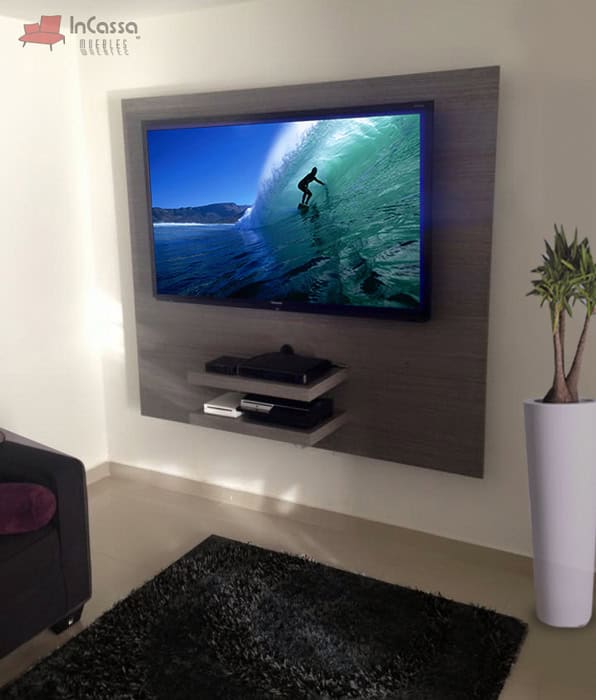 InCassa Muebles Edomex mueblería CDMX Panel para pantalla Modelo SAMOA 8