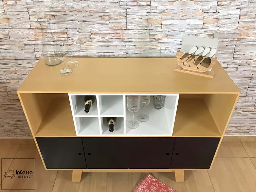 InCassa Muebles Edomex mueblería CDMX Mueble con cava Modelo SAN SEBASTIÁN 7