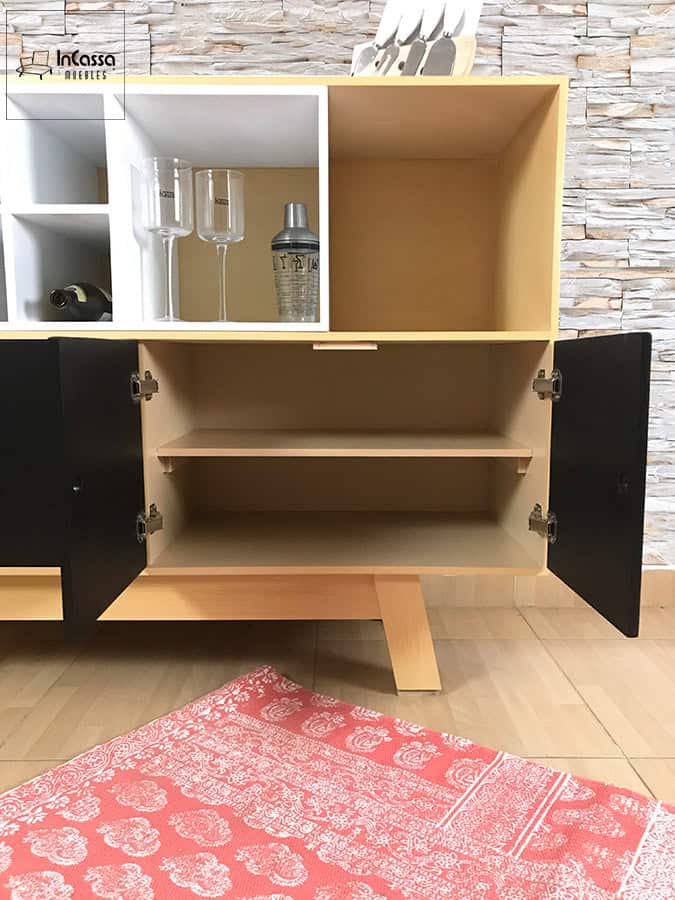 InCassa Muebles Edomex mueblería CDMX Mueble con cava Modelo SAN SEBASTIÁN 5
