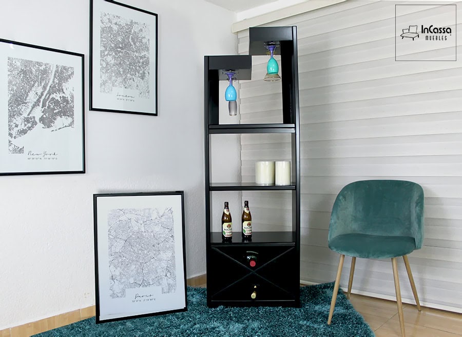 InCassa Muebles Edomex mueblería CDMX Cantina Modelo SARATOGA 2