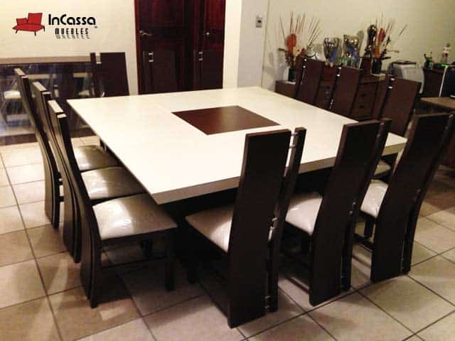 InCassa Muebles Edomex mueblería CDMX Antecomedor Modelo SIDNEY 2