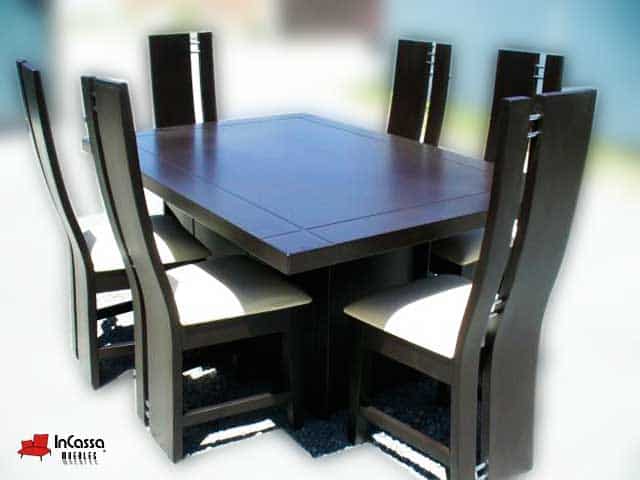 InCassa Muebles Edomex mueblería CDMX Antecomedor Modelo SIDNEY 3