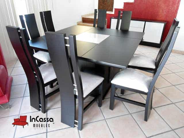 InCassa Muebles Edomex mueblería CDMX Antecomedor Modelo SIDNEY 4