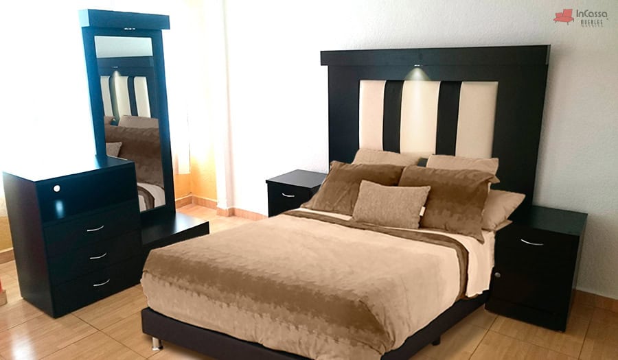 InCassa Muebles Edomex mueblería CDMX Recámara Modelo SUCRE 1