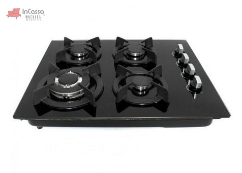Parrilla de 4 quemadores marca SUPRA (superflama) modelo 4Q-EC-N