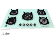 Parrilla de 5 quemadores marca SUPRA (superflama) modelo 5Q-EC-B