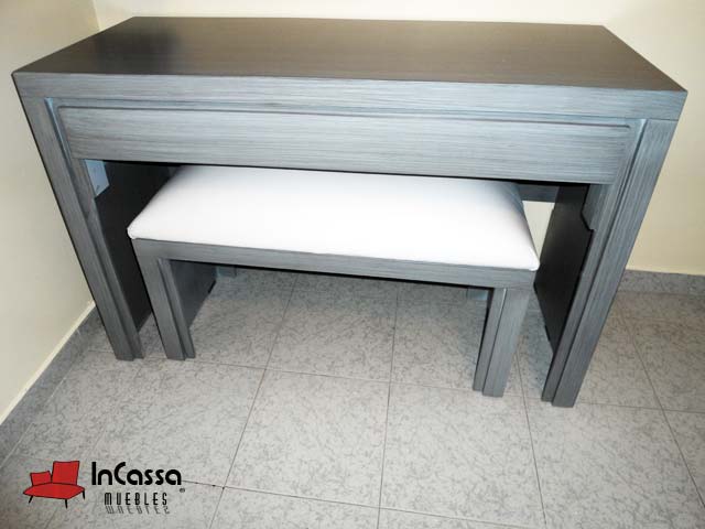 InCassa Muebles Edomex mueblería CDMX Tocador Modelo TABORA 3