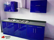 InCassa Muebles Edomex mueblería CDMX Cocina integral TRIPOLI 2.40m diseñada para PARRILLA 1